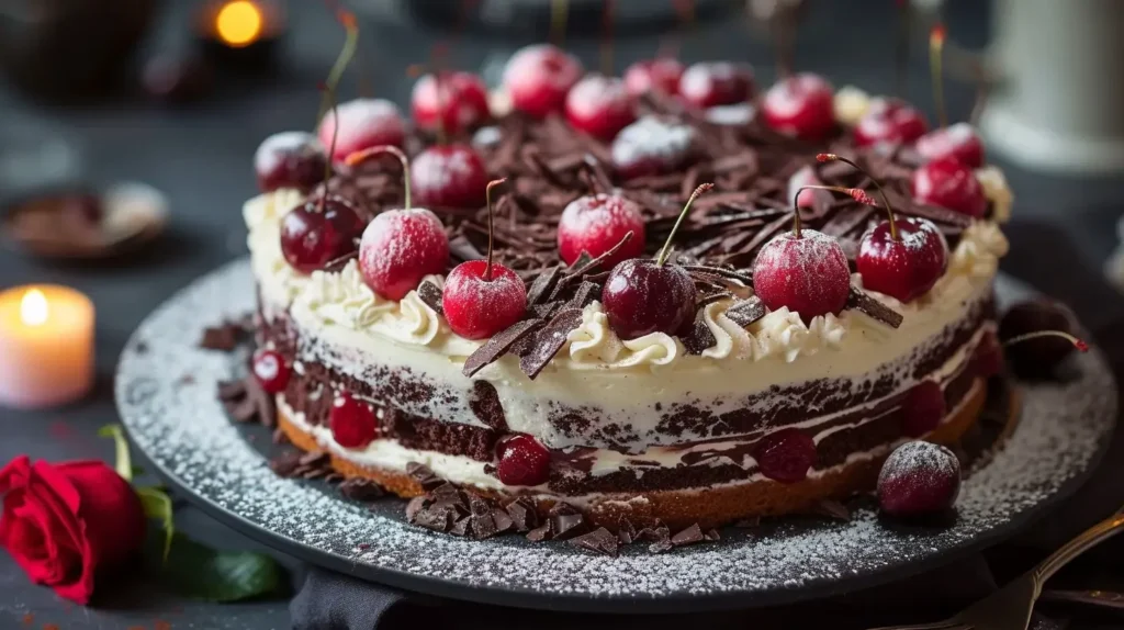 Healthy No-Bake Chocolate Ripple Cake